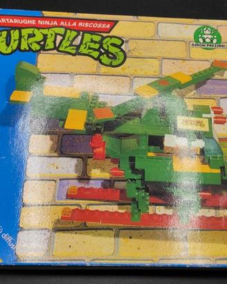 Tartarughe ninja Turtles costruzioni vintage