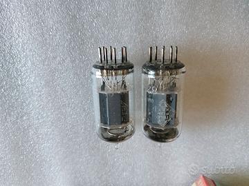Coppia valvole ecc82 12au7 Telefunken