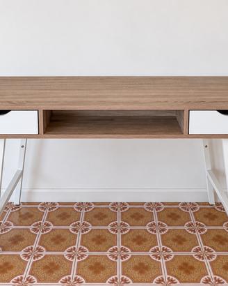 Scrivania rovere bianco moderna