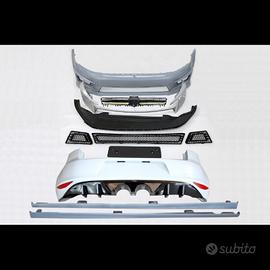 Volkswagen Golf 7 Bodykit R400 look con scarico