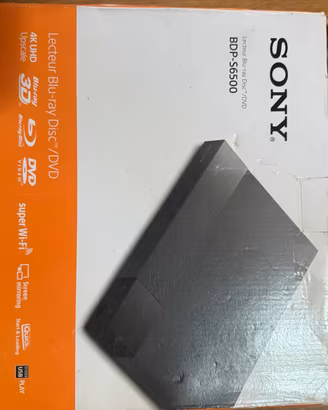 Lettore Blu Ray DVD 3D 4k Upscale WI-FI LAN Usb