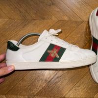 Gucci Ace ape ricamata misura 43