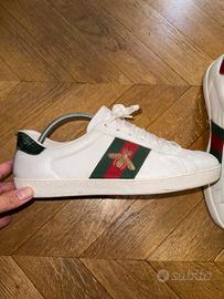 Gucci Ace ape ricamata misura 43