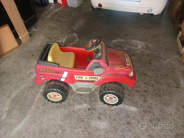 macchina  per bambini acon batteria nuova