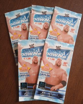 Bustine Card Wrestling Crystal 3 Serie 