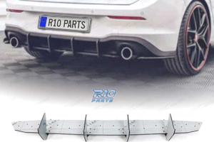 DIFFUSORE VOLKSWAGEN VW GOLF 8 NERO LUCIDO