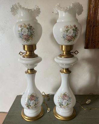 Coppia di lampade francesi