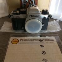 Nikon FA chrome corpo macchina