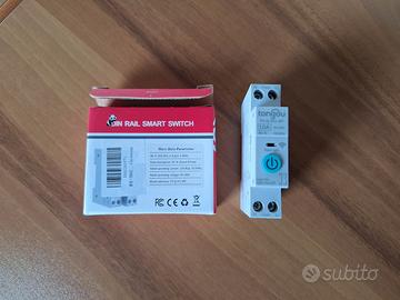 Interruttore smart switch Tongou DIN Wi-Fi