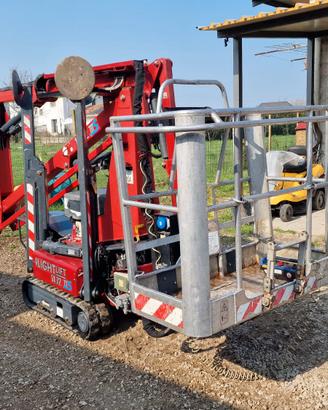 piattaforma ragno cingolata hinowa