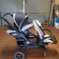 Passeggino Teams PEG Perego 2 bambini