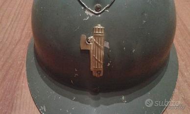 Elmetto Adrian Fascistizzato Squadrista WW1 WW2