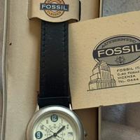 Orologio Fossil     Scatola auto latta
