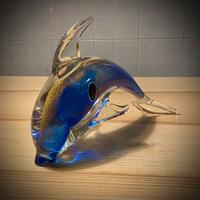 DELFINO IN VETRO DI MURANO.