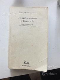 Libro Harriet Martineau e Tocqueville