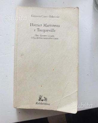 Libro Harriet Martineau e Tocqueville