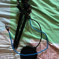 Microfono con supporto