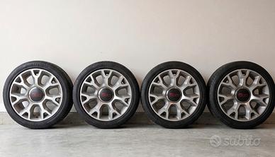 4 Cerchi in Lega 16" Originali FIAT 500