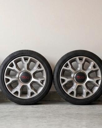 4 Cerchi in Lega 16" Originali FIAT 500