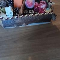 centro tavola  Natalizio vintage 