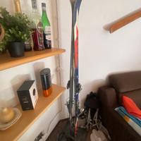 Lampada piantana sci vintage