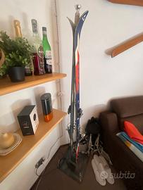 Lampada piantana sci vintage