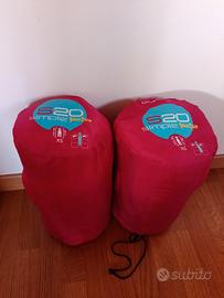 2 Sacchi a pelo Quechua S20 junior
