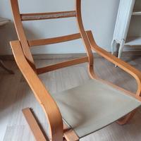 struttura poltrona Ikea Poang 