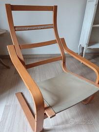 struttura poltrona Ikea Poang 