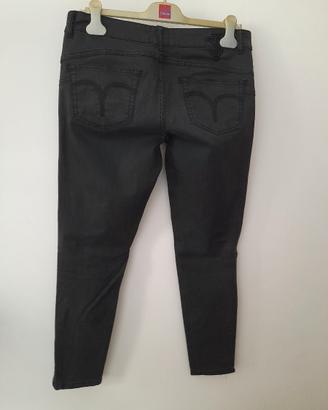 Pantaloni neri tipo jeans Twin Set