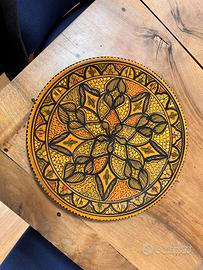 Piatto in maiolica Grottaglie cermica Pugliese