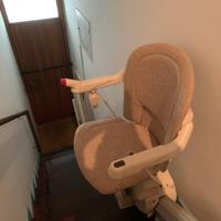 Montascale Stannah per montaggio scala dritta