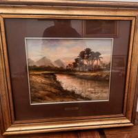 Quadro - olio su tela originale Hassan El  Banna