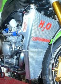 Kawasaki zx 6 r 2005 2006 radiatore maggiorato sbk