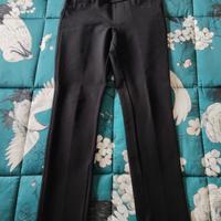 Pantaloni Neri Chiara Dalba Luxury Jeans Taglia 44