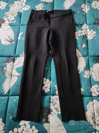 Pantaloni Neri Chiara Dalba Luxury Jeans Taglia 44