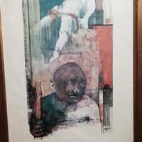 dipinto tecnica mista