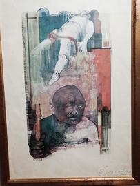 dipinto tecnica mista