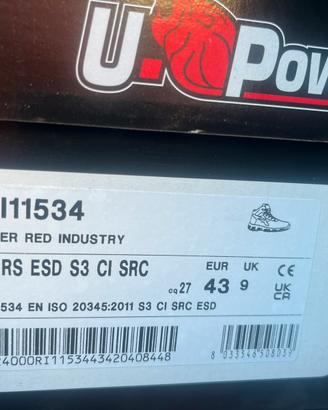 Scarpe antinfortunistiche u power