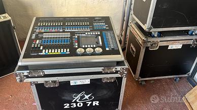 Set luci 6 beam più centralina showtech