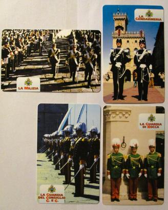 RSM-4 schede telefoniche- CORPI MILITARI DELLA RSM