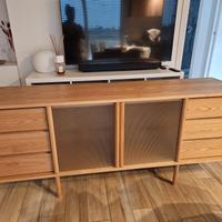 Ariake credenza Rikyu mobile tv credenza