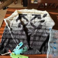 maglione off white mohair