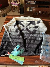 maglione off white mohair
