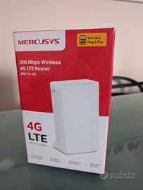 Mercusys TP-Link Router Wifi + Sim LTE