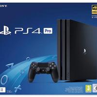 Ps4 pro 1tera piu 2 joypad originale piu giochi