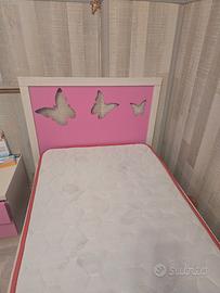 letto singolo bambina