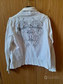 Felpa bianca Harley Davidson