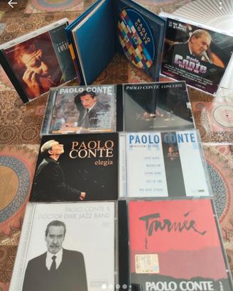 Lotto di 9 cd di Paolo Conte