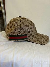 cappello Cappello da baseball in tela Gucci origin